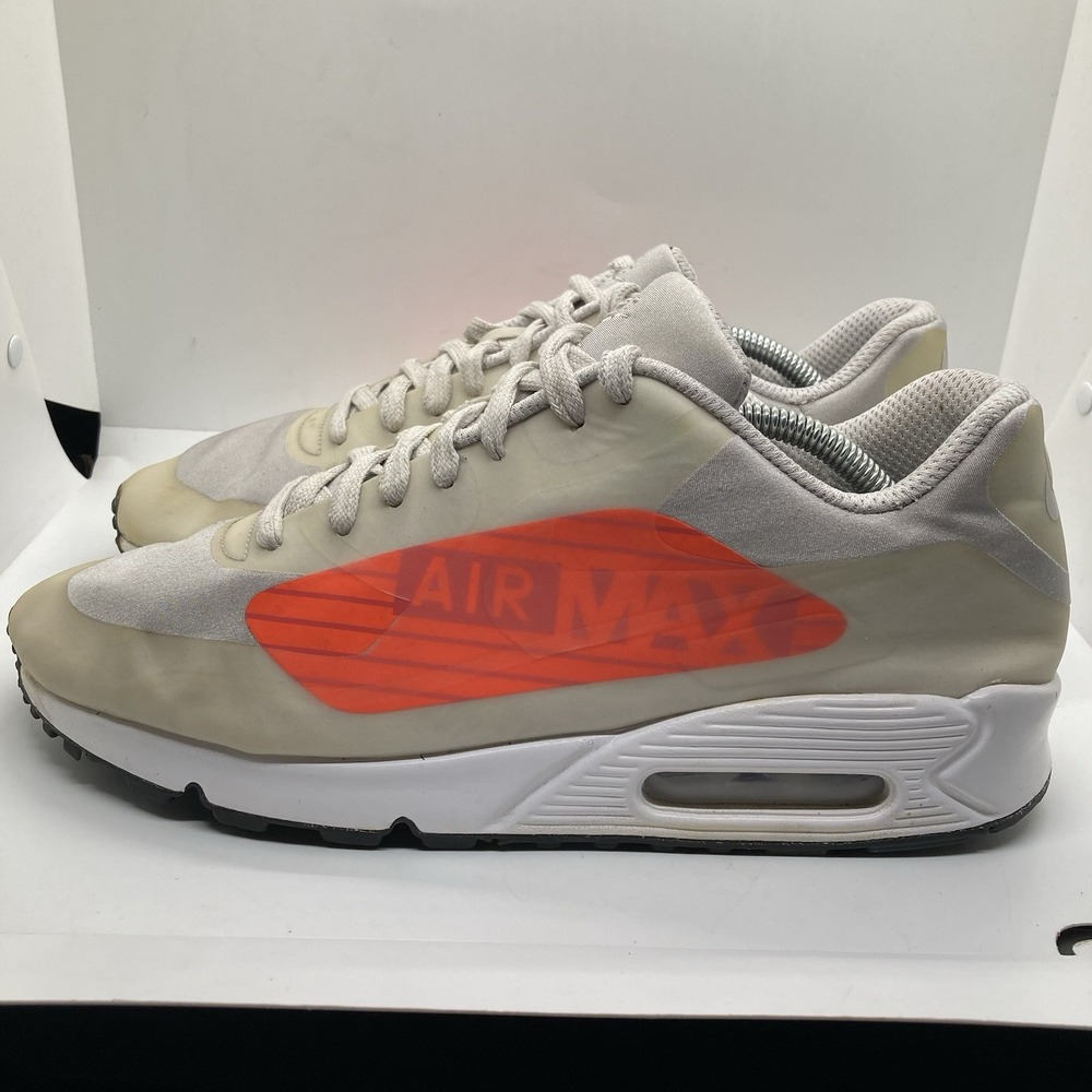 Nike Air Max Men's Shoes - White and Orange